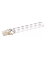 OASE UVC-Ersatzlampe 9 W schräg: Doppelröhre mit hellem 2-Stift-Sockel und Metallring