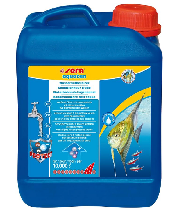 sera aquatan 2,5 L Wasseraufbereiter für Aquariumwasser