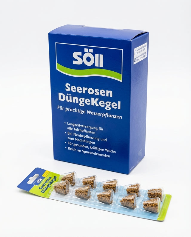 Söll Seerosen Düngekegel Teichdünger für Seerosen 5er und 10er Packung