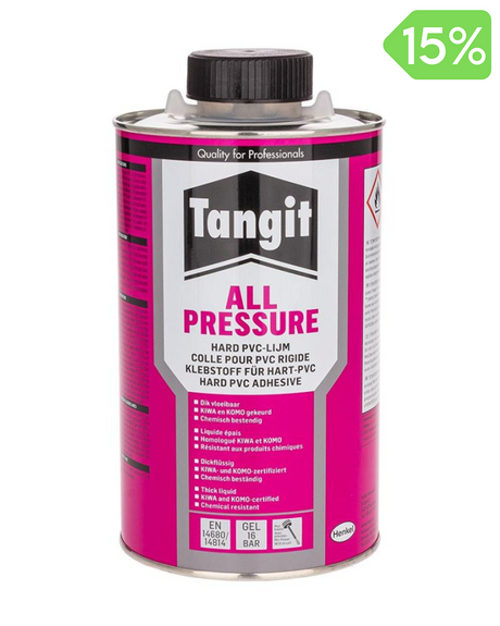 Tangit All Pressure PVC-U Kleber Dose für Teich Druckleitungen