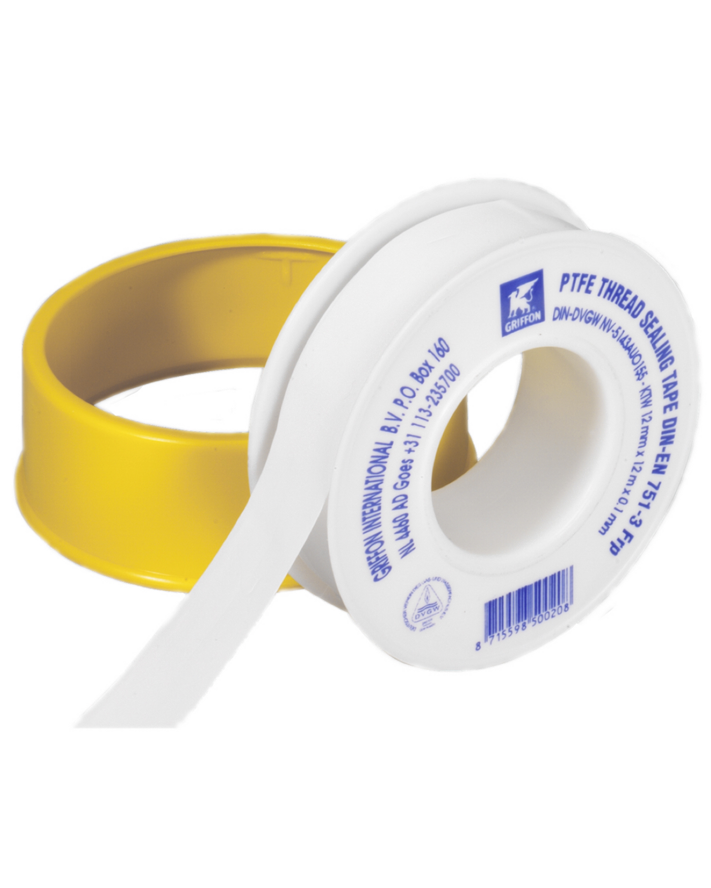 Griffon PTFE sealing tape 12 mx 12 mm x 0.1 mm