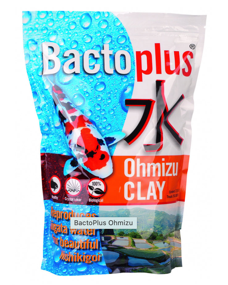 Bactoplus Ohmizu Clay Tonmineralien für klares Teichwasser und gesunde Koi