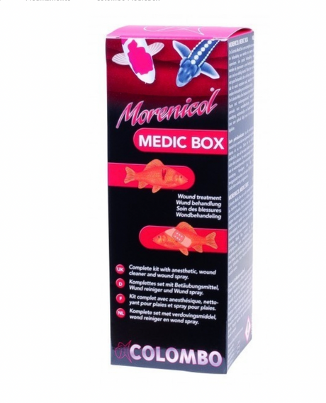 Colombo Morenicol Medic Box Erste Hilfe Set für Koi und Teichfische