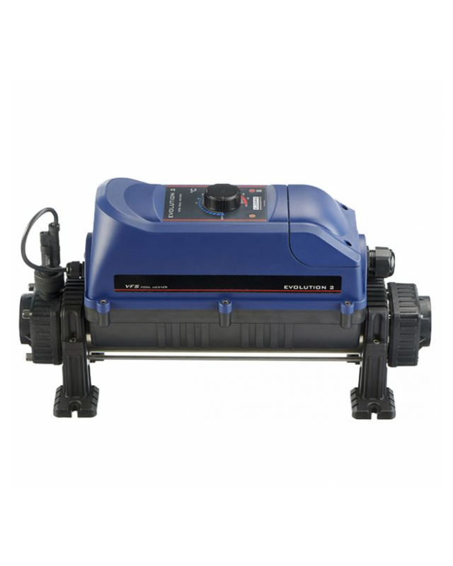 Elecro Koi Teich Heizer 2kW und 3kW mit Titan-Heizelement und V4A Edelstahlgehäuse für konstante Wassertemperatur